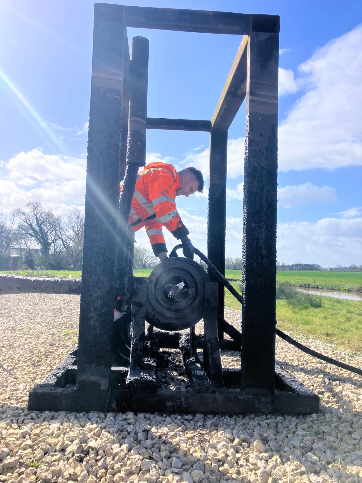 Carrots are Tops for glowing Landia Chopper Pumps