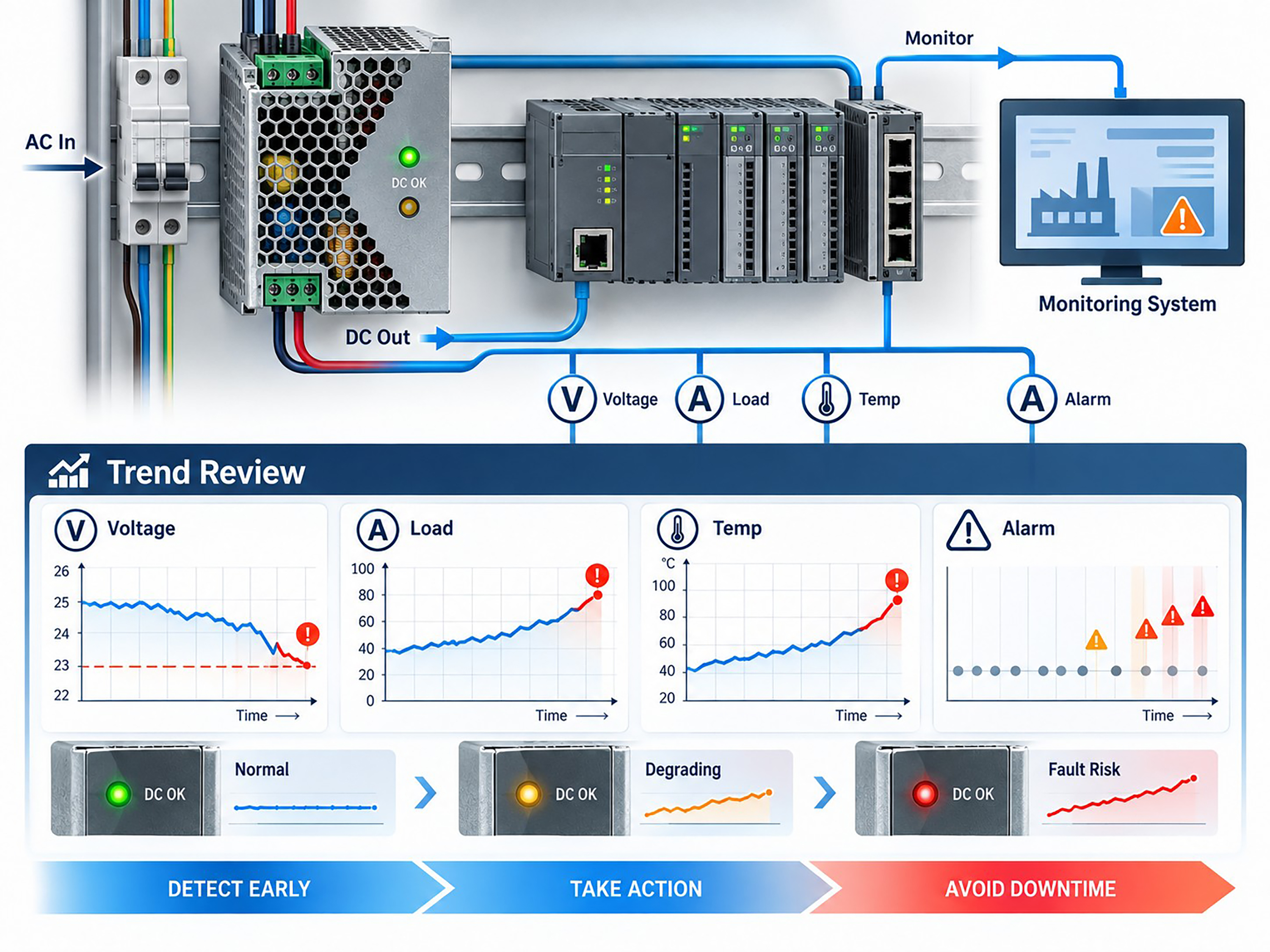 Figure 2 industrial power monitoring dashboard