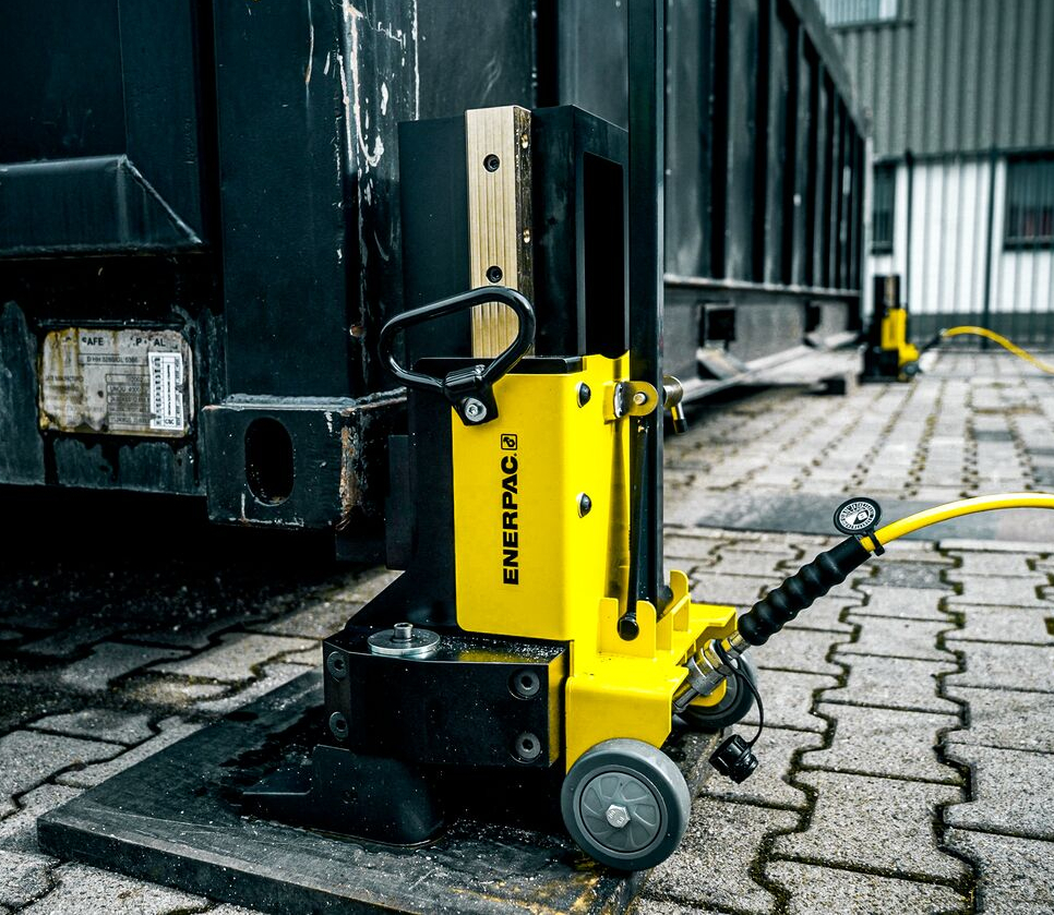 Enerpac announces Remote-Operated Toe Jack - High-Capacity Lifting with a Compact Footprint