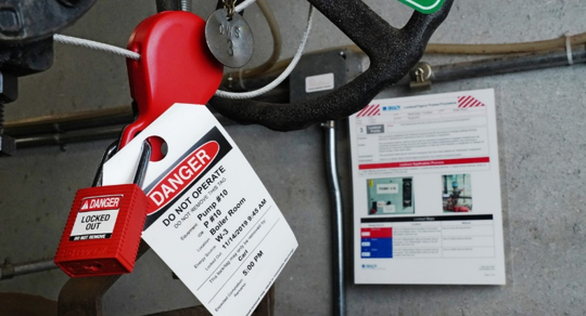 Toward EN 17975 compliant Lockout/Tagout