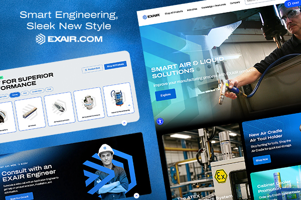 EXAIR Launches Redesigned Website for Enhanced Digital Experience